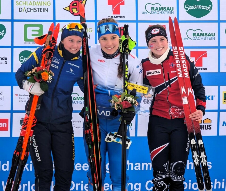 Gull til Anna Ulvensøen og Jørgen Baklid på mellomdistansen i ski-o-VM