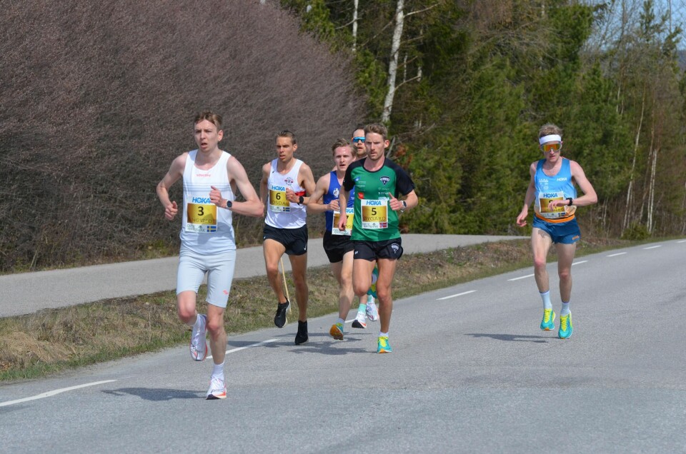 Teten etter 4 km Teten etter 4 km