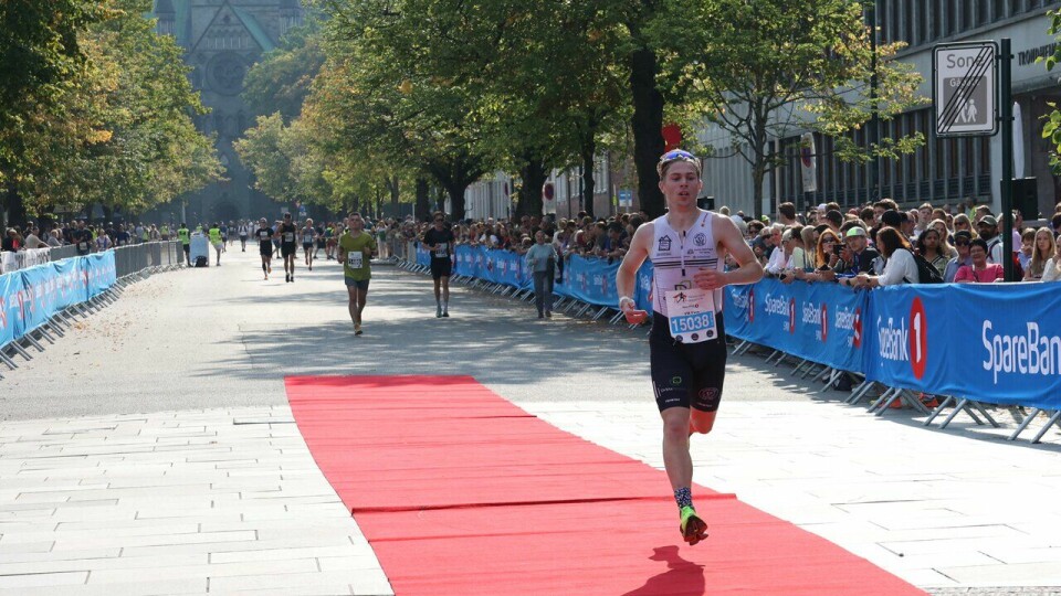 Vegard Warnes vant 5-kilometeren under Trondheim Maraton