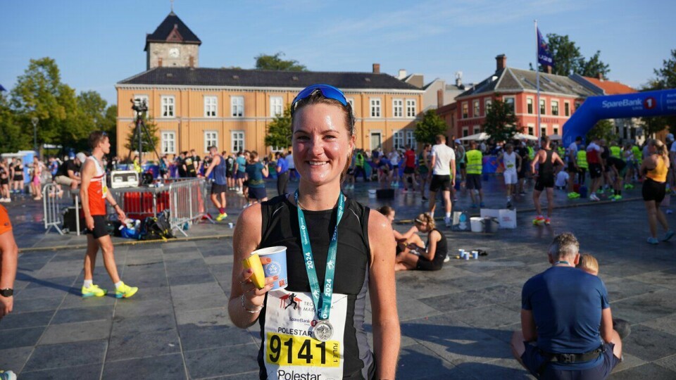 Sofie Karoline Haugen vant 10-kilometer under Trondheim Maraton 2024