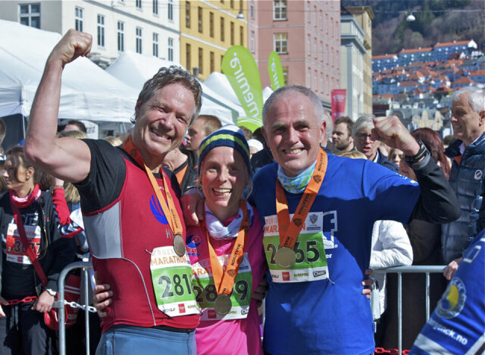 Hafsås-rekord i Bergen City Marathon mens Mulugeta løp halv på 1.06.59