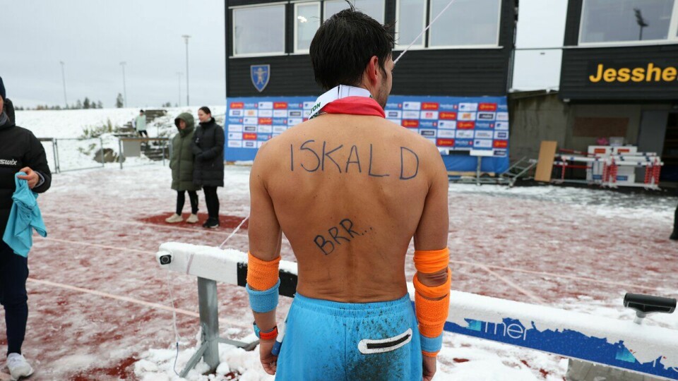 Vinterkriger Dan Juan kunne fortelle etter målgang på maraton at han var kald på hendene og føttene.Jessheim Vintermaraton 2023