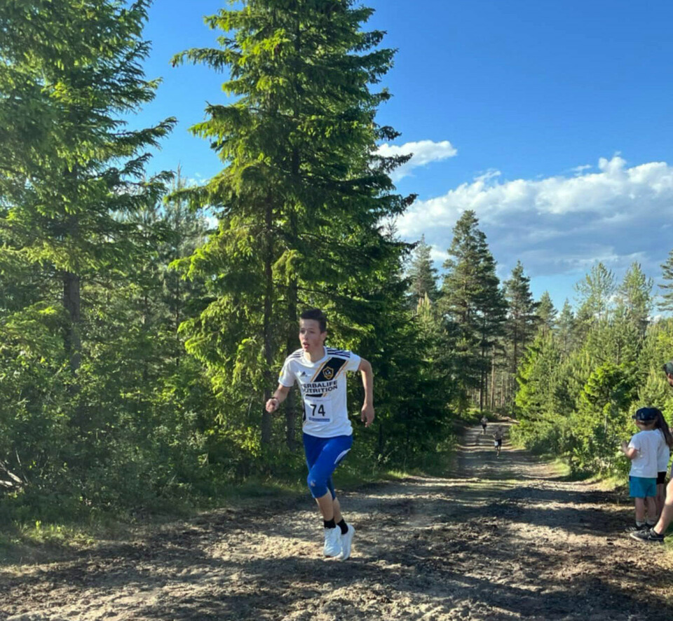 Gaute Bratland Solberg ble nummer to i klasse 16-17 år og nummer åtte totalt. (Foto:Sigrid Haugsgjerd)