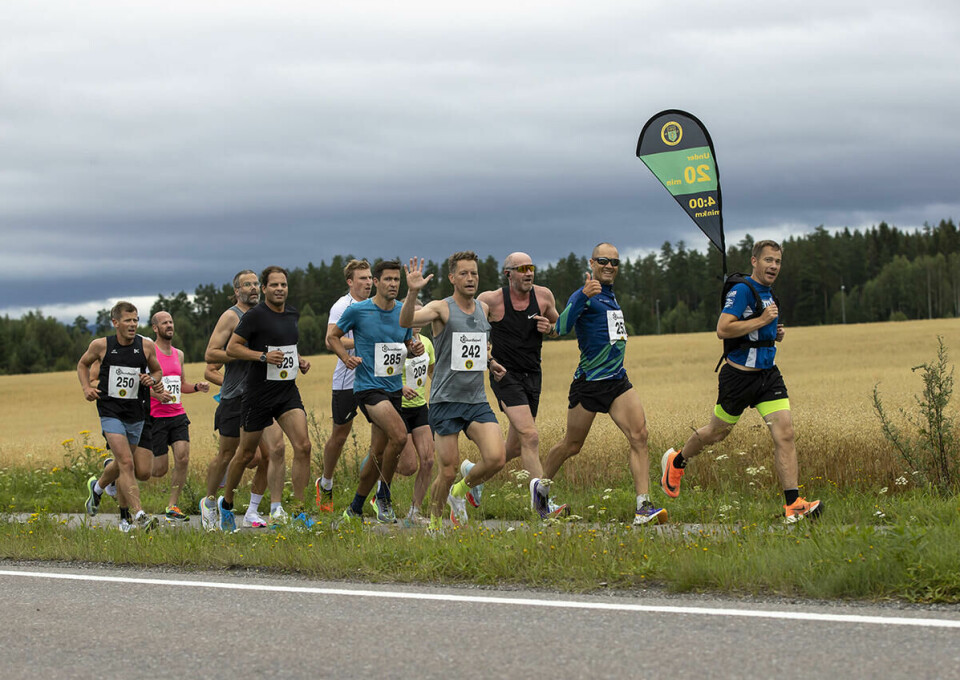 Øyvind Raaen var fartsholder på 5 km.