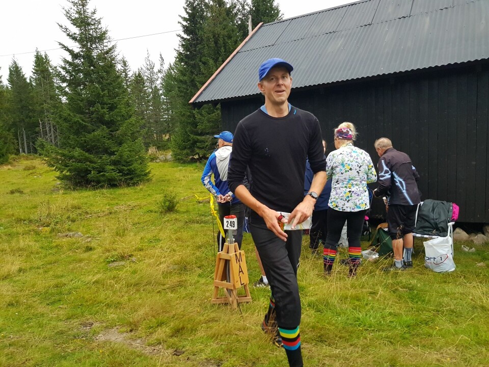 Høstlig bedrift o-løp fra St. Olav i Vangsåsen