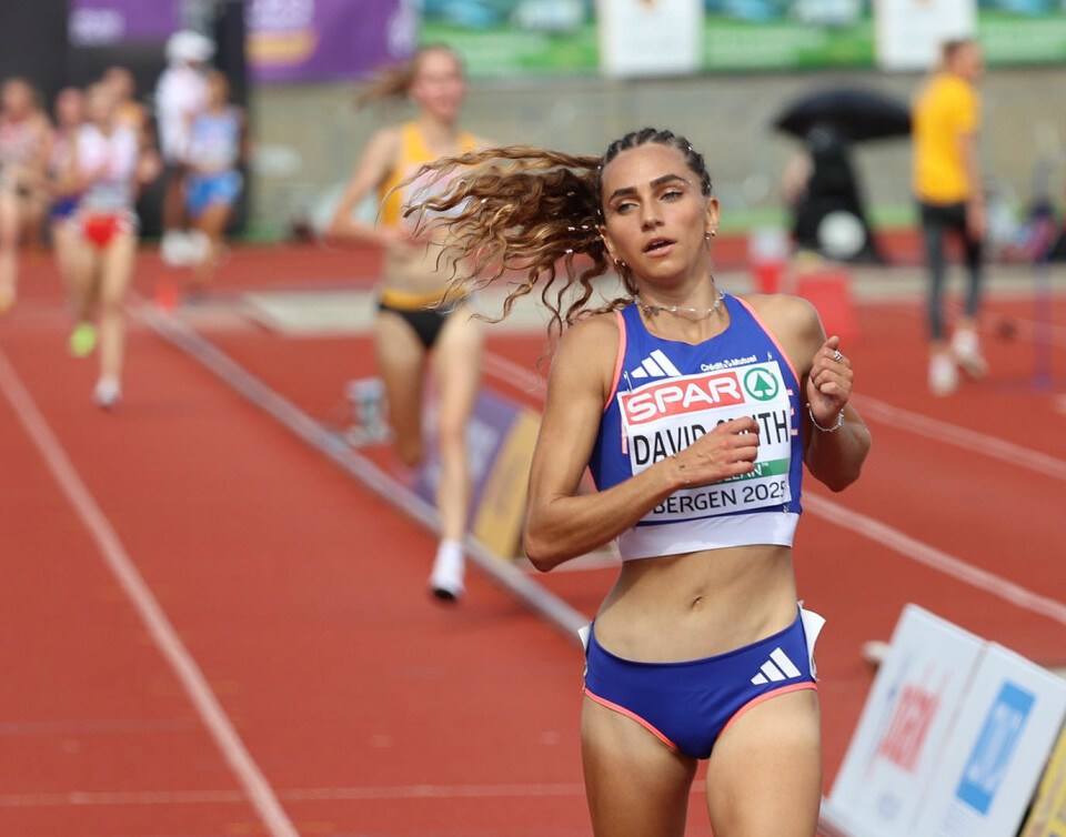 Julia David-Smith havnet utenfor pallen, på 4. plass. (Foto: Arne Dag Myking)