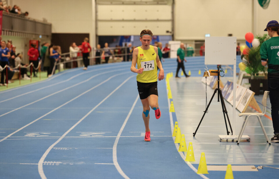 Fredrik Ness Evensmo ble nummer tre. (Foto: Martin Hauge-Nilsen)