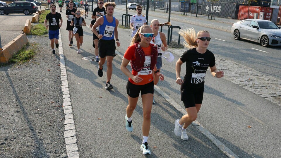 Maratondistansen under Trondheim Maraton 2024