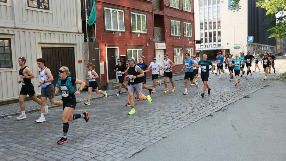 Maratondistansen under Trondheim Maraton 2024