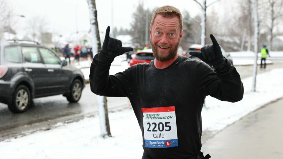 Calle Liljegren representerte Koseklubben under Jessheim Vintermaraton 2023