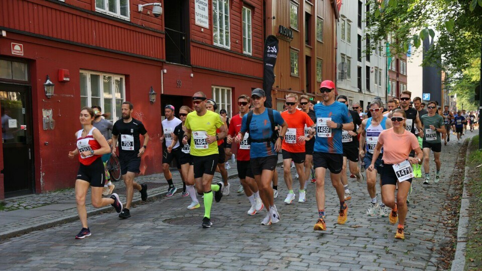 Maratondistansen under Trondheim Maraton 2024