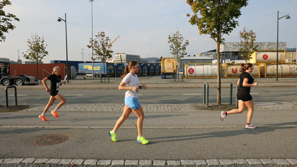 Maratondistansen under Trondheim Maraton 2024