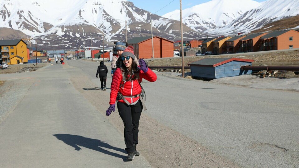 Mange var ute og heiet under Spitsbergen Marathon 2023