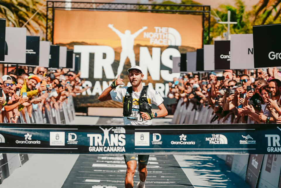 Amerikanske Caleb Olson vant herrenes 126 kilometer. (Foto: Ian Corless / @iancorlessphotography)