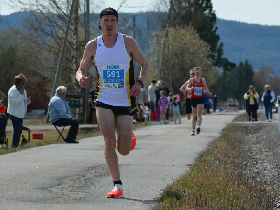 Elias Björnson fra LK SpringÅmål tok 2. premien med 31:45.
