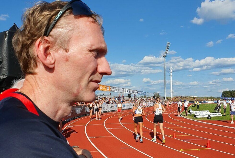 Friidrettstrener: Bjarne Vad Nilsen er fysioterapeut og har arbeidet i en årrekke som friidrettstrener. (Foto: Privat) Bjarne Vad Nilsen
