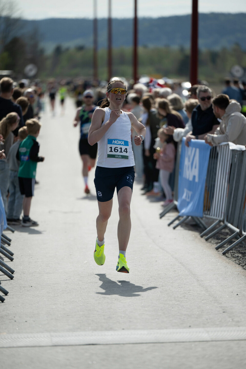 Guro Skøien Flatekval hadde en klar ledelse halvveis, men måtte nøye seg med 3. plassen. (Foto: Samuel Hafsahl)