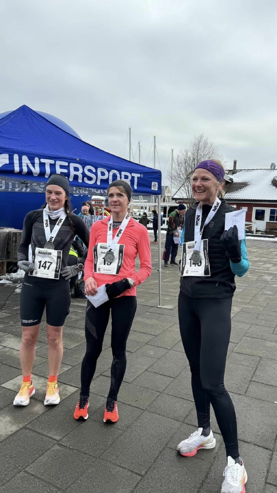 Over 1350 løp litt for kort i Holmestrand Maraton