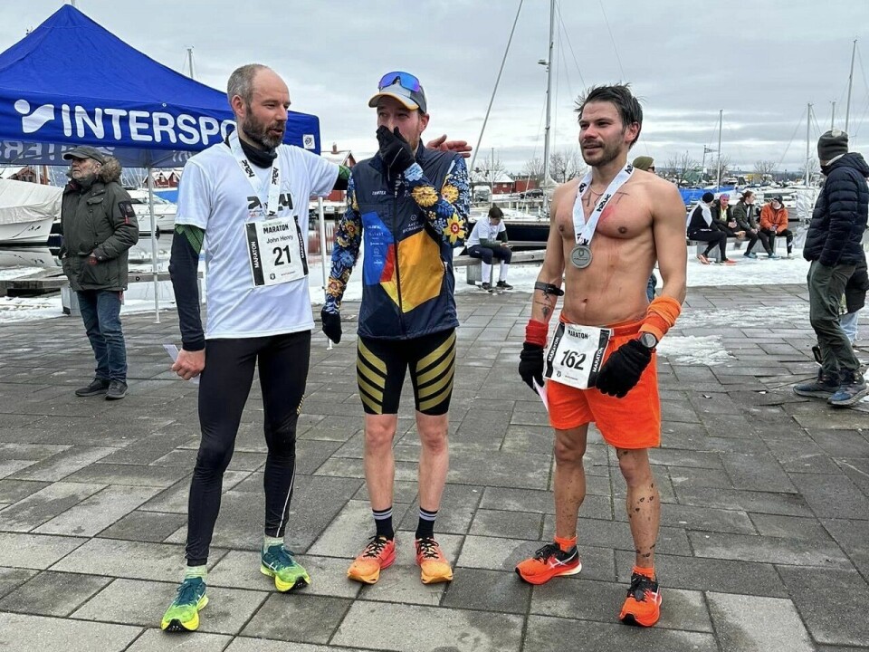 Over 1350 løp litt for kort i Holmestrand Maraton