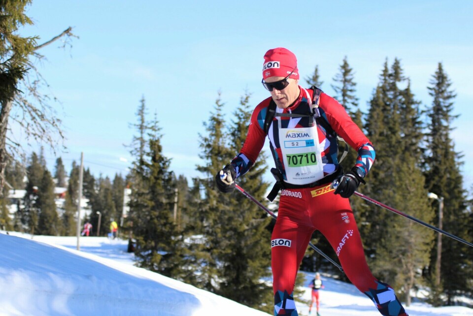Brynjar Nervik fra heimdal var dagens beste løper over 50 år.