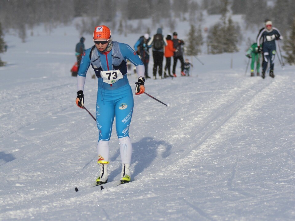 Johan Hoel og Solveig Lie Støverud vant Sjusjøen Skimarathon