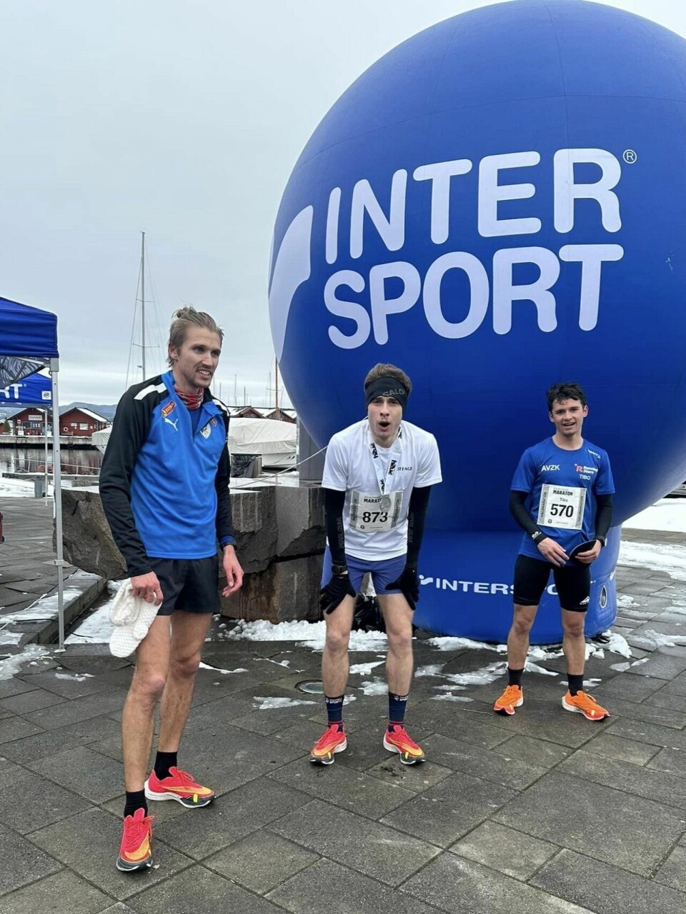 Over 1350 løp litt for kort i Holmestrand Maraton
