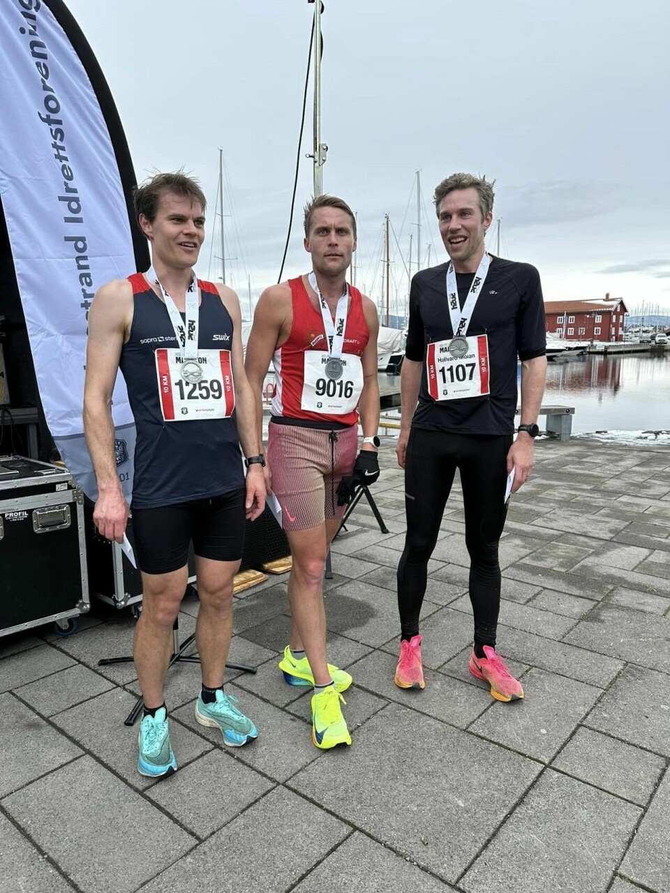 Over 1350 løp litt for kort i Holmestrand Maraton