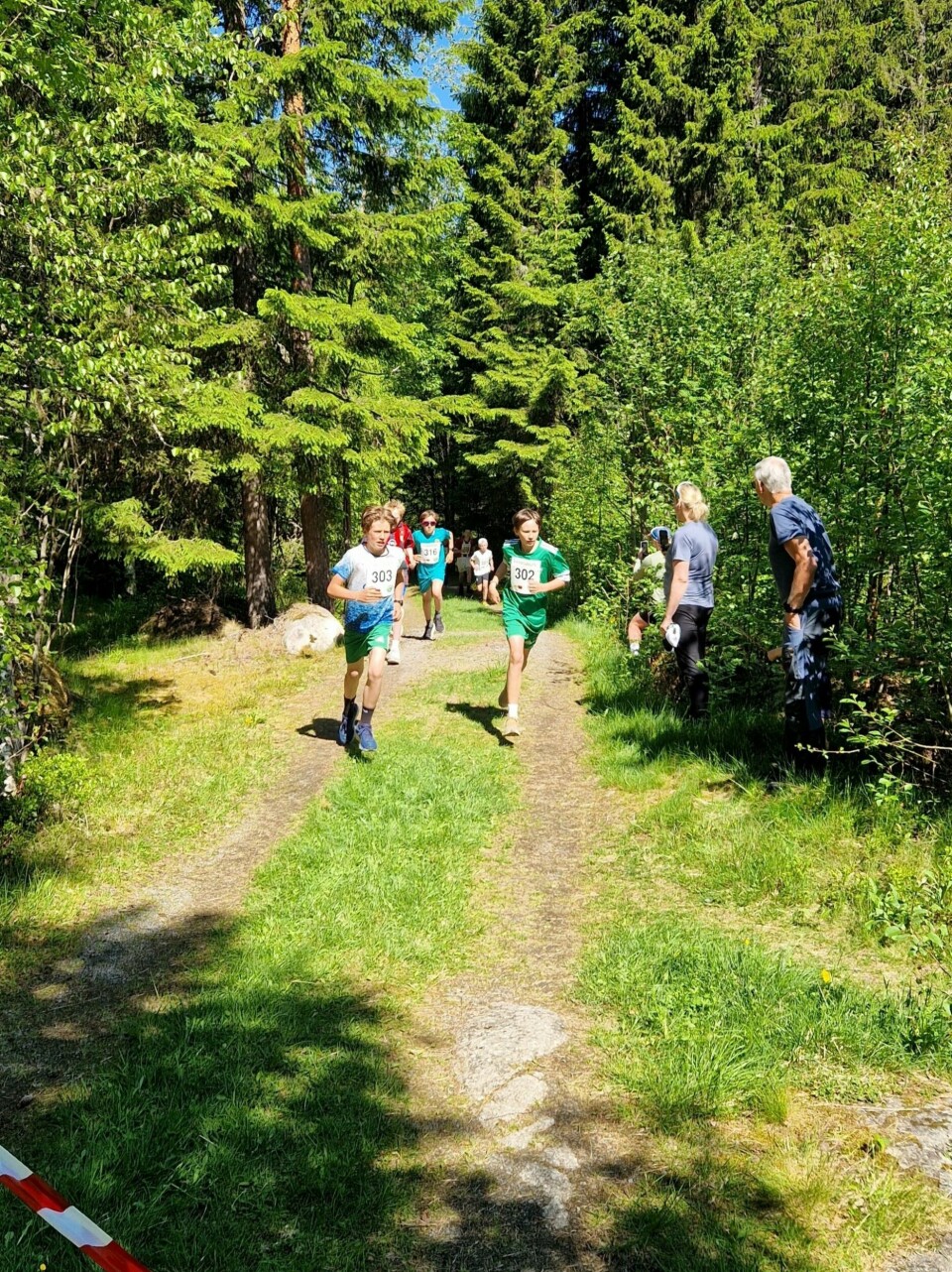 Fra 3 km for 11-13-åringen. (Foto: Tormod Løken)