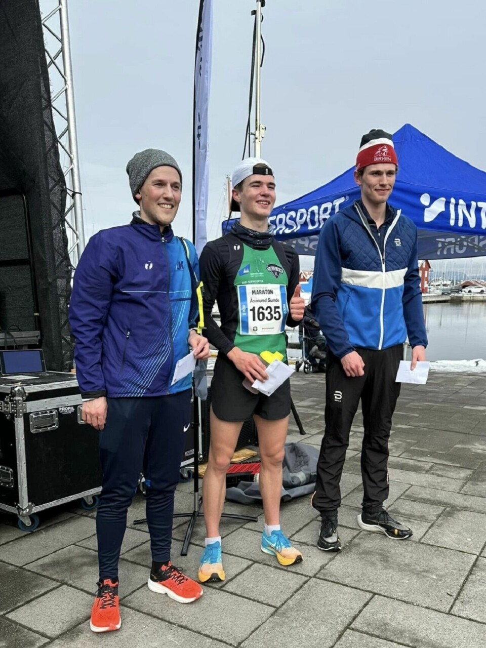 Over 1350 løp litt for kort i Holmestrand Maraton