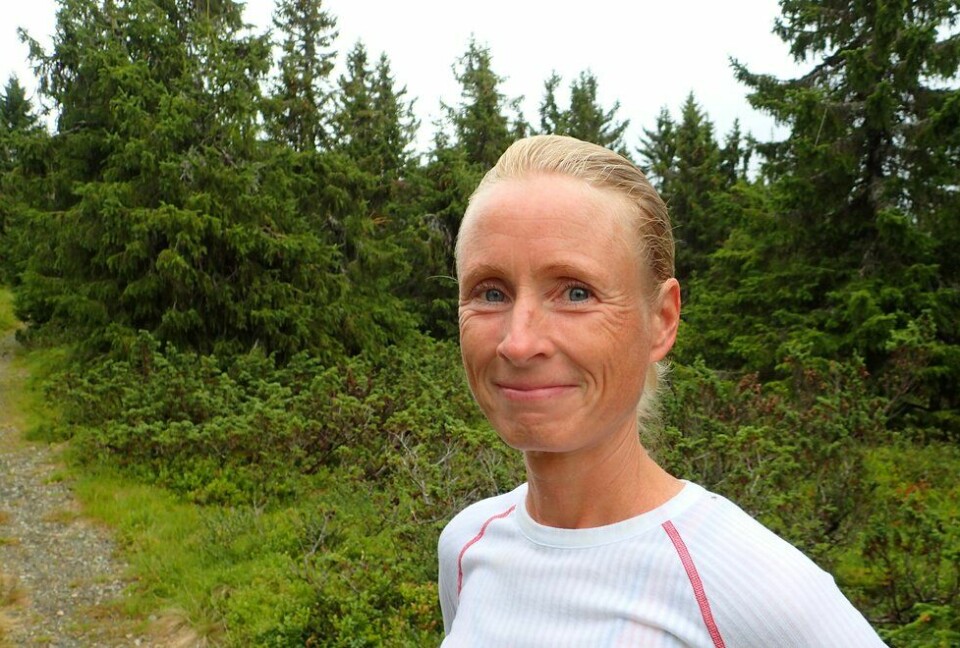 Kjersti Ervik angrer ikke for at hun gikk fra sykling til løping. (Foto: Marianne Røhme) Kjersti Ervik på løpesamling for Kondis på Ilsetra august 2020