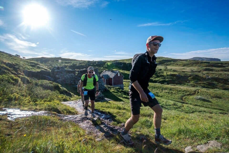 Rekordmange i strålande Dynafit Hardangerjøkulen Ultra