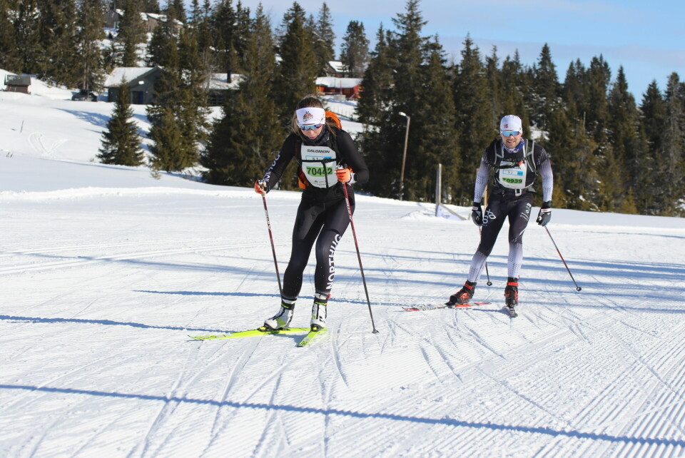 Ingrid Kay fra Ski endte på 10. plass.