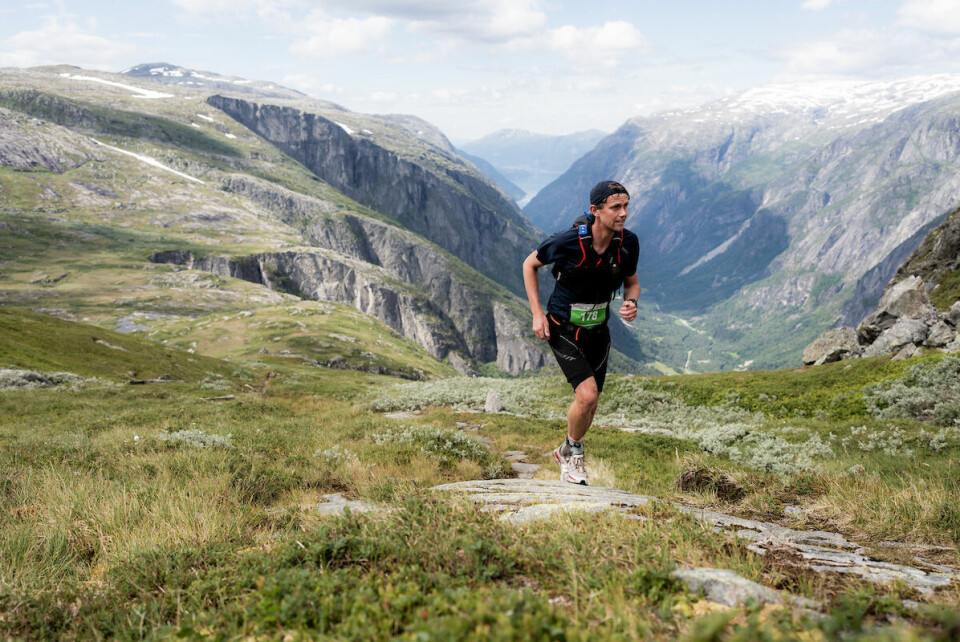 Rekordmange i strålande Dynafit Hardangerjøkulen Ultra