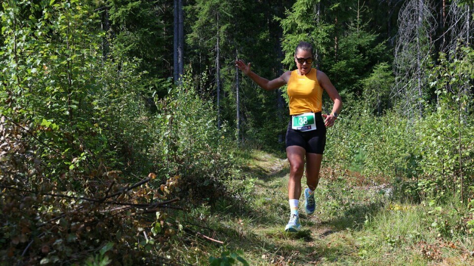 Inese Ruse kom på tredjeplass på maratondistansen under Kongsvinger Maraton 2024