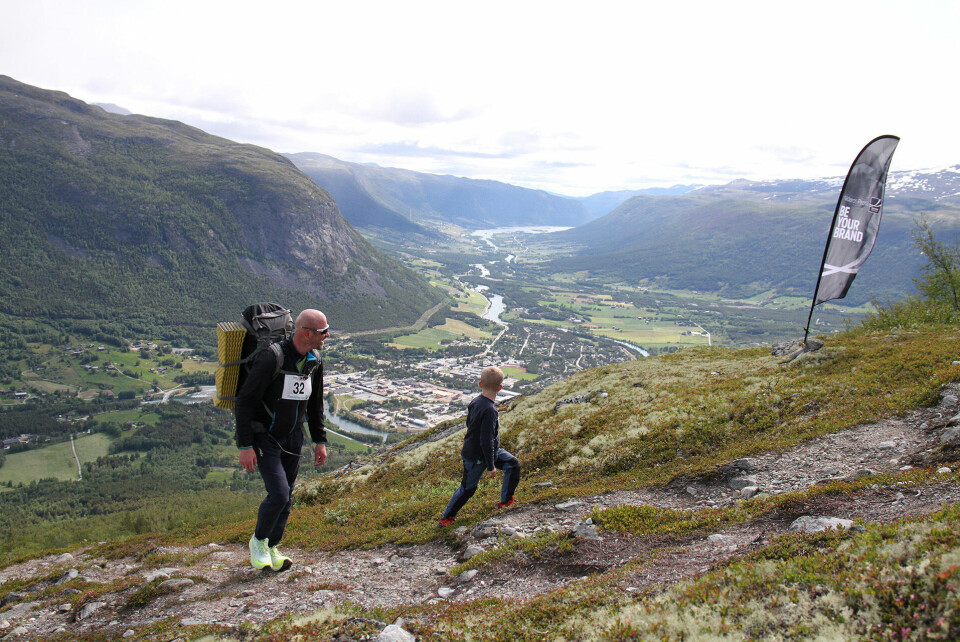 Flækøyhøe Upp er eit løp som passar for heile familien. (Foto: Kari Lauten)
