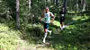 Jarle Marvik (fremst) kom på andreplass på maratondistansen, mens Njål Pedersen vant under Kongsvinger Maraton 2024