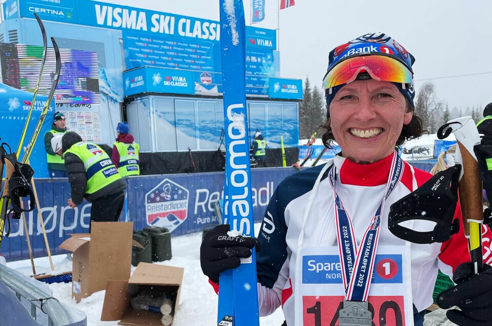 Kristin Lindberg er en allsidig atlet, og her har hun nettopp gjennomført Ski Classic-rennet, Reistadløpet. (Foto: privat) Kristin Lindberg er en allsidig atlet, og her har hun nettopp gjennomført Ski Classic-rennet, Reistadløpet. (Foto: privat)