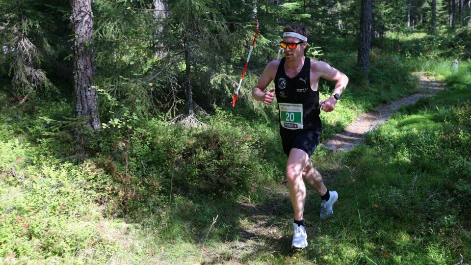 Sondre Bolstad løp maraton under Kongsvinger Maraton 2024