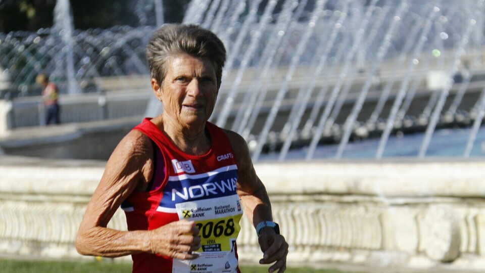 Vera Nystad var en av fem norske som løp maraton på Lanzarote. (Arkivfoto: Turid Veggeland) Bucuresti maraton 2018 - Vera Nystad