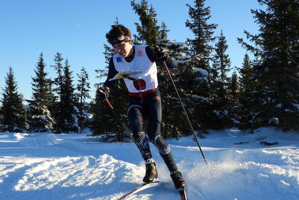 Teodor Mo Hjelseth vant U23-klassen på mellomdistansen. (Foto: Stein Arne Negård)