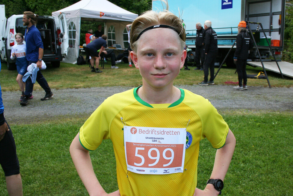 Nummer 2 i kort løype. (Foto: Sverre Larsen)