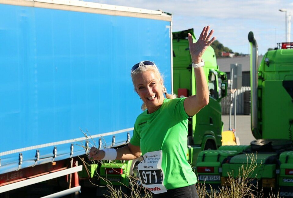 Laila Bjornli Wang løp maraton under Trondheim Maraton 2022