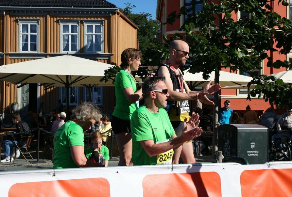 Heiagjeng fra Kondistreninga Trondheim under Trondheim Maraton 2022