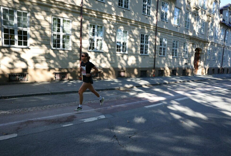 Ester Jerstad løp på 1.28.30 på halvmaraton under Trondheim Maraton 2022