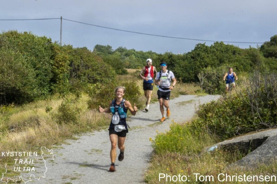 Rekorddeltakelse i årets Larvik Kyststien Trail Ultra