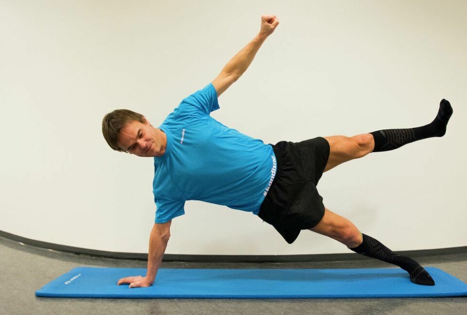 Foto: Bjørn Johannessen Styrketrening