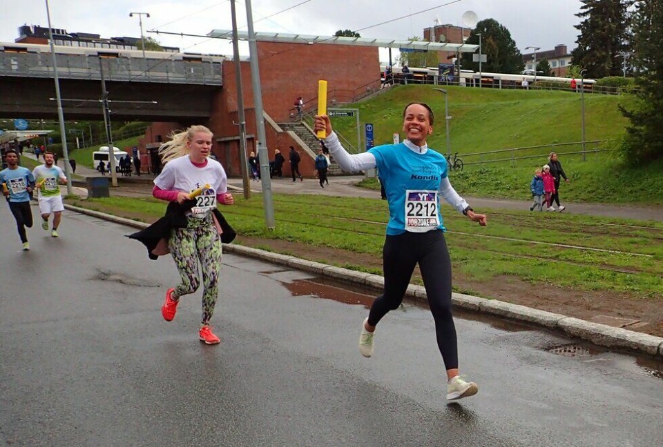 Bli med på Kondis sitt Holmenkollstafettlag 4. mai Først Maria Spigseth som løp på Kondislaget i Holmenkollstafetten 2019