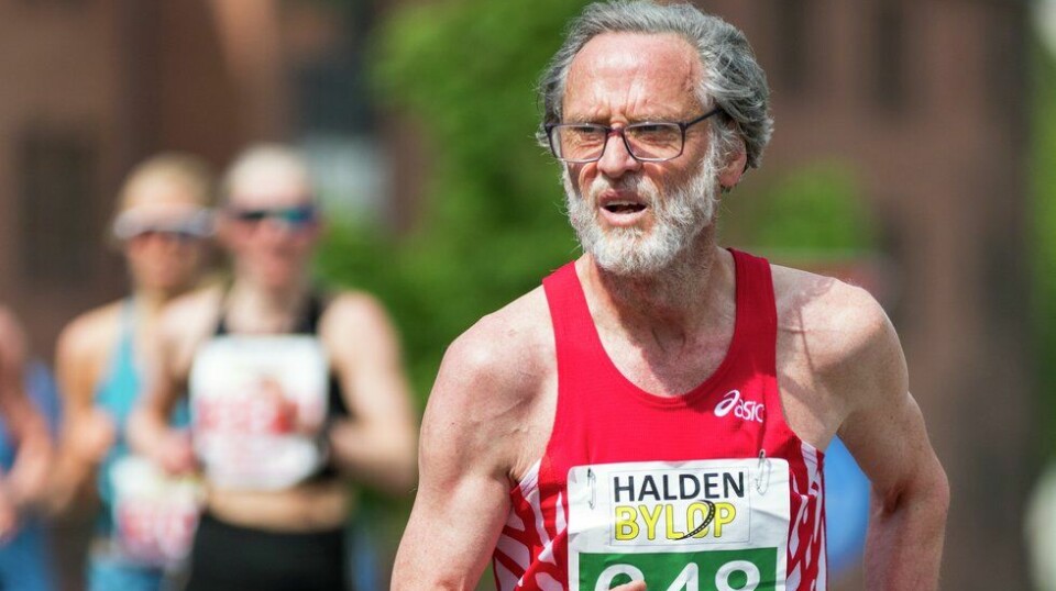 Norsk gull- og sølvmedalje i M70 på 10 km i EM Masters