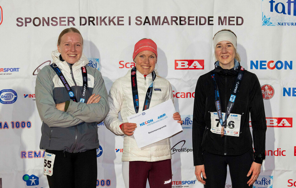 Ingeborg Langhelle, Renate Galleberg ogChristine Marie Gulbrandsdatter Eng. (Foto: Oskar Leirvåg)