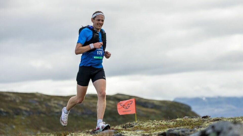 Jan Tore Tellefsen ble en klar vinner av maraton. Maraton